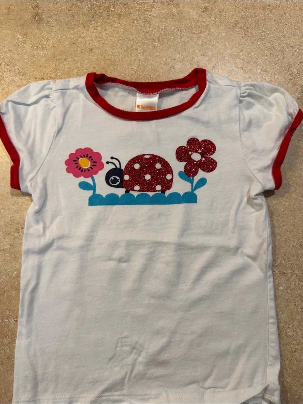 Gymboree Girls Multi-Color Short Sleeve Graphic Tees Bundle